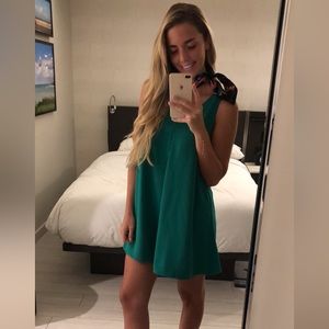 Zara green summer dress